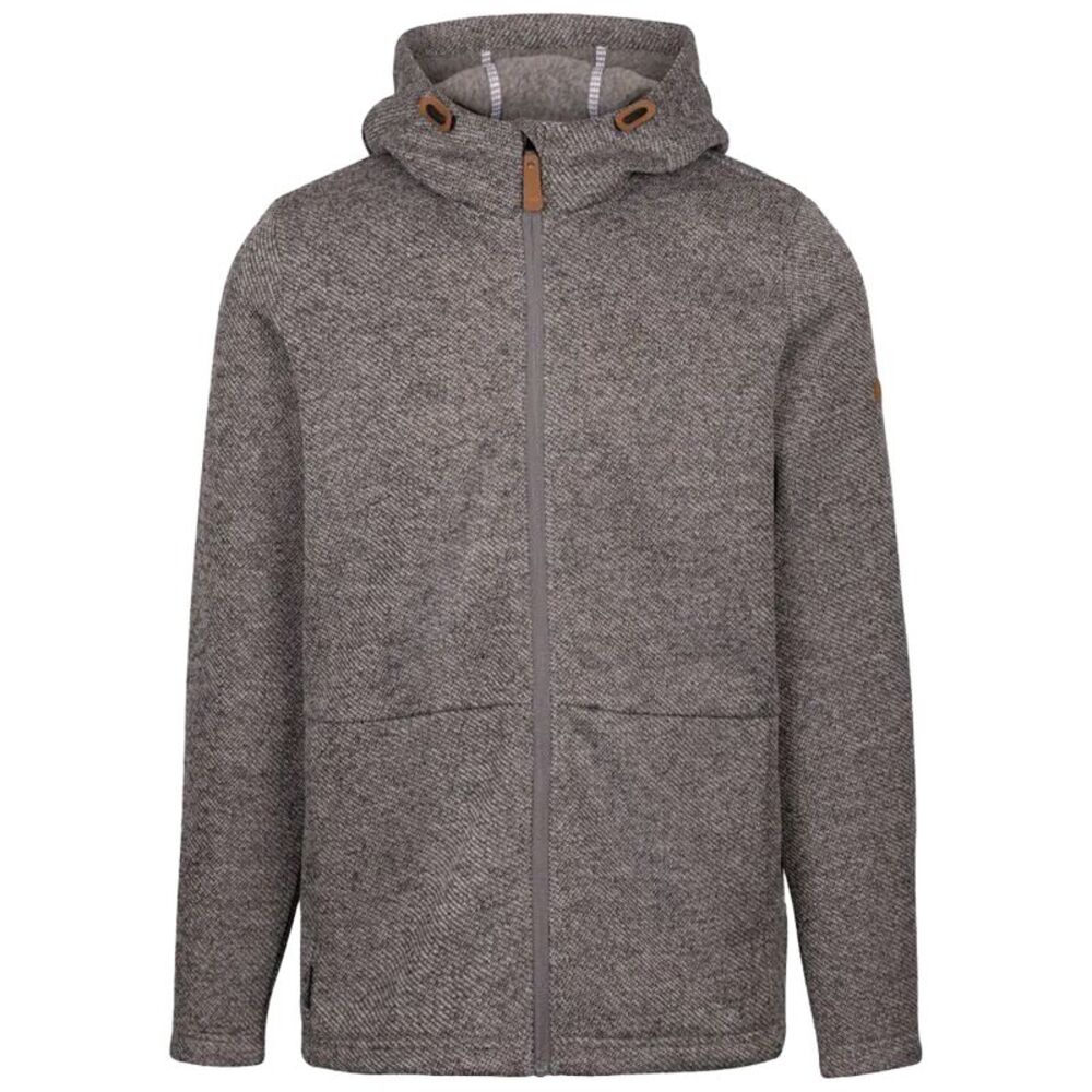 Trespass Mens Faddiley Hoodie / Grey Marl